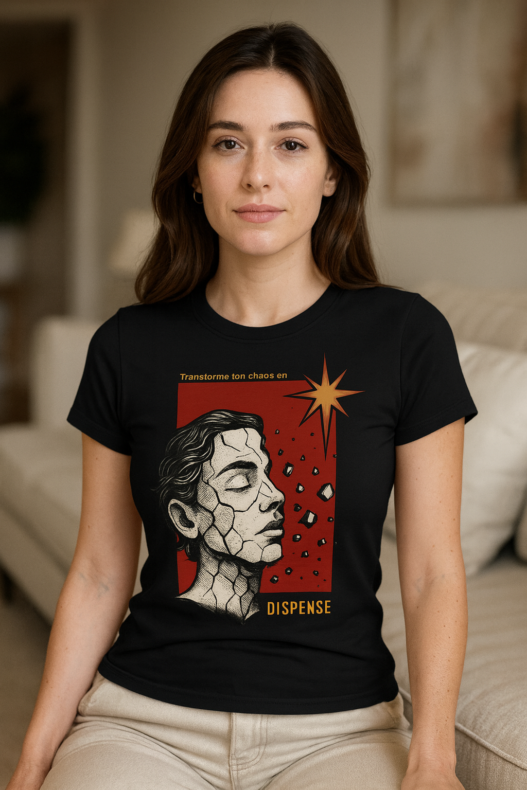Chaos rouge édition limitée 50ex Unisex classic teeshirt